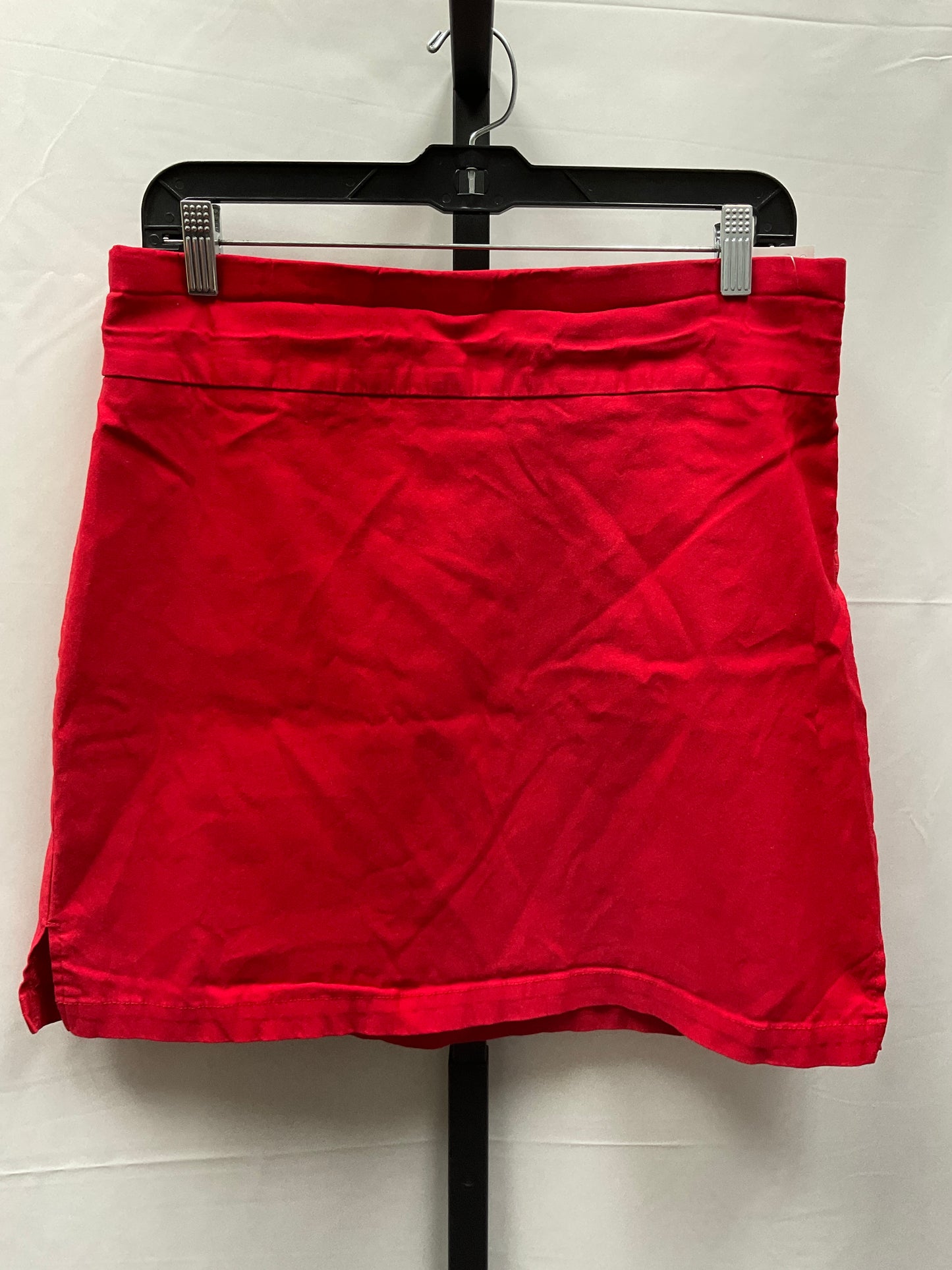 Red Skirt Mini & Short Rafaella, Size L