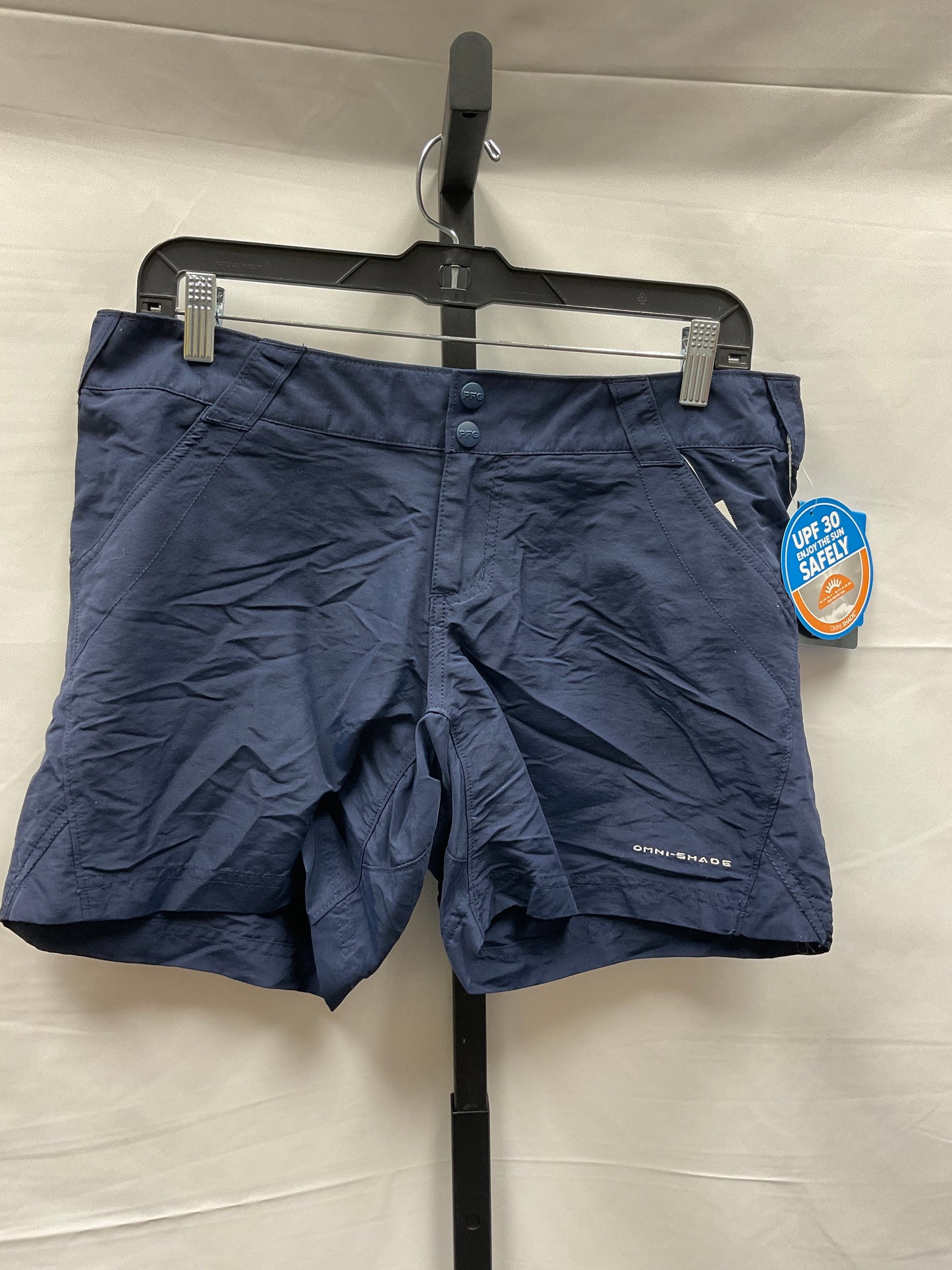 Navy Athletic Shorts Columbia, Size M