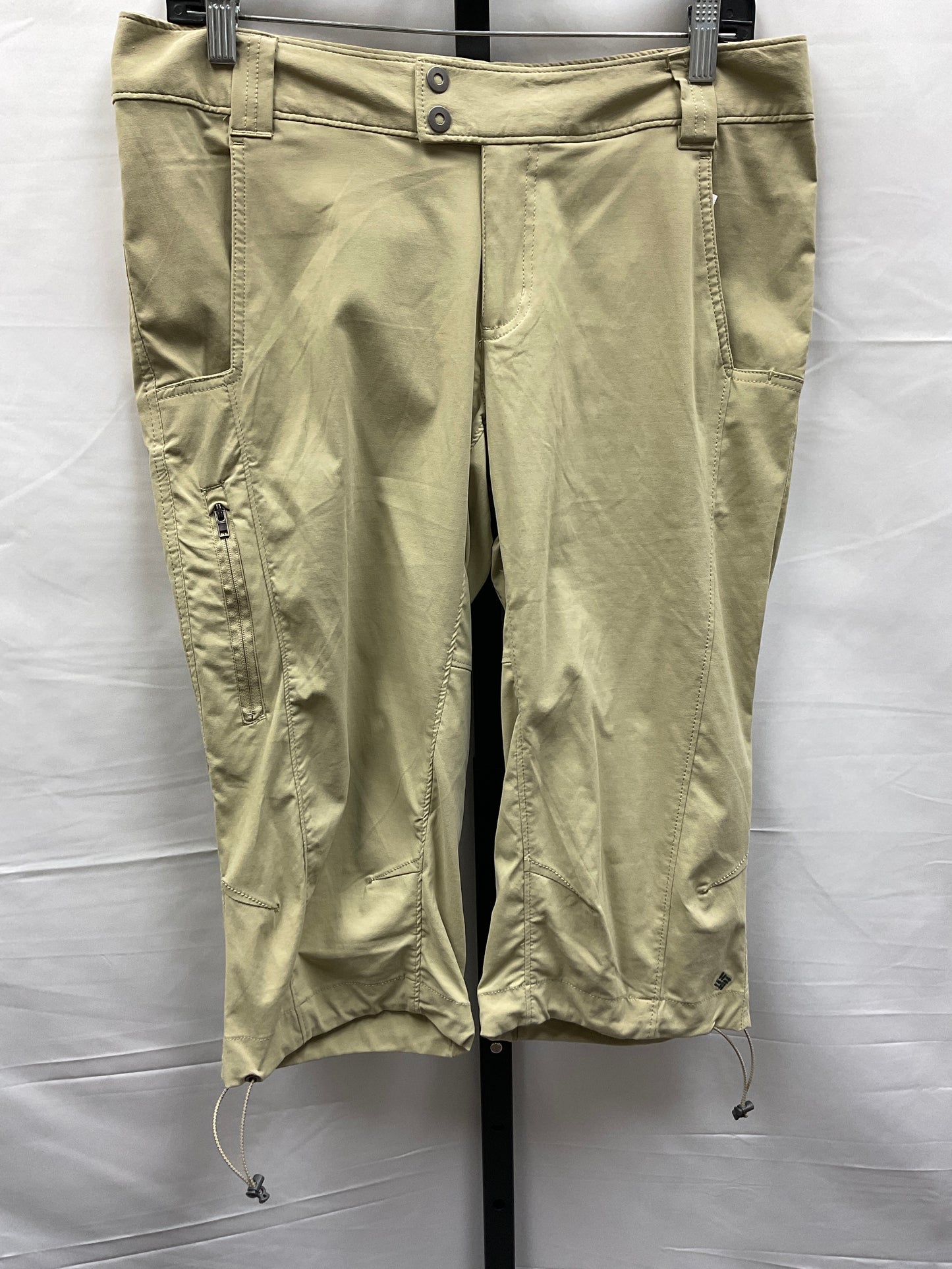 Tan Athletic Capris Columbia, Size 12