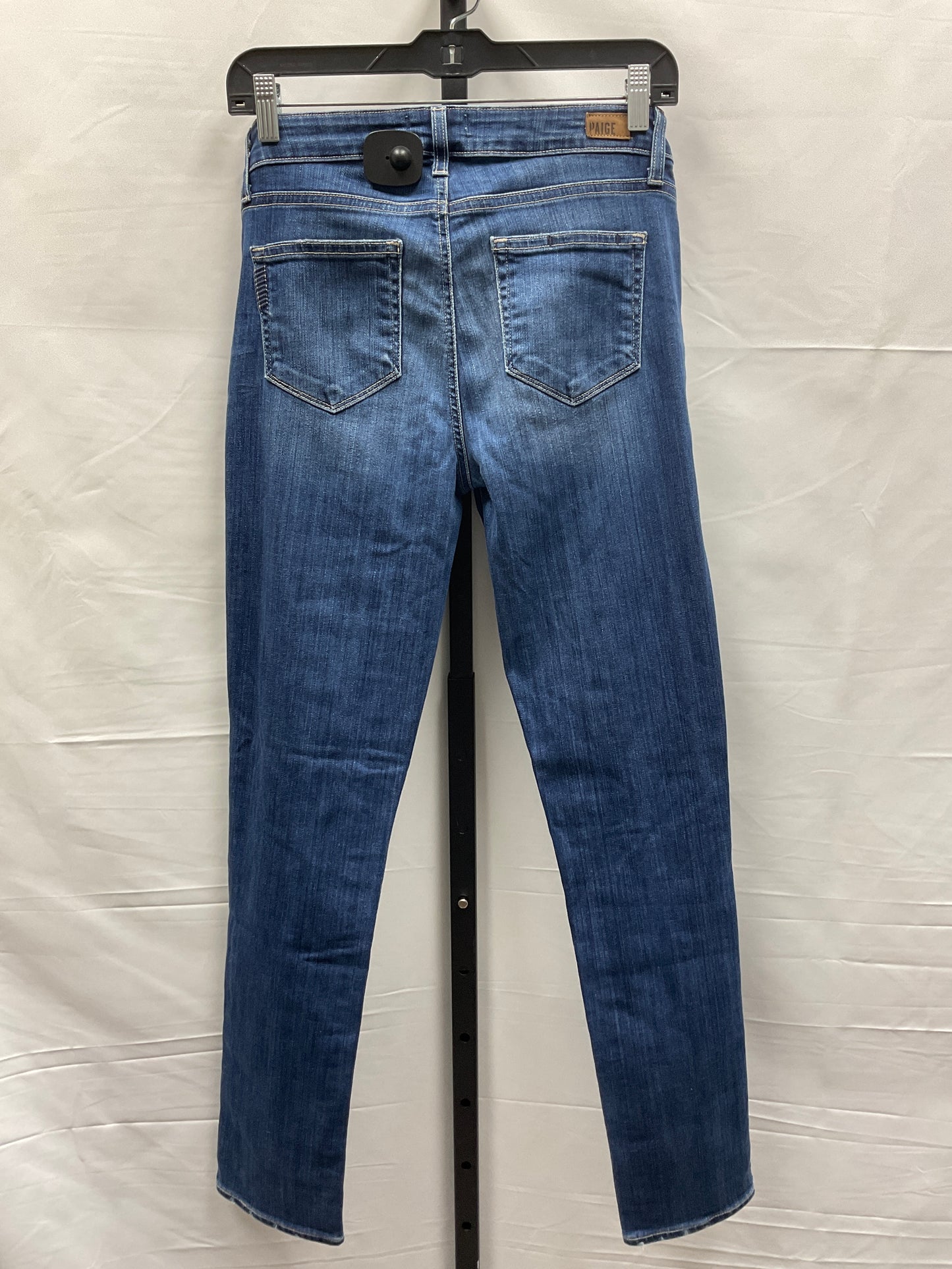 Blue Denim Jeans Designer Paige, Size 8