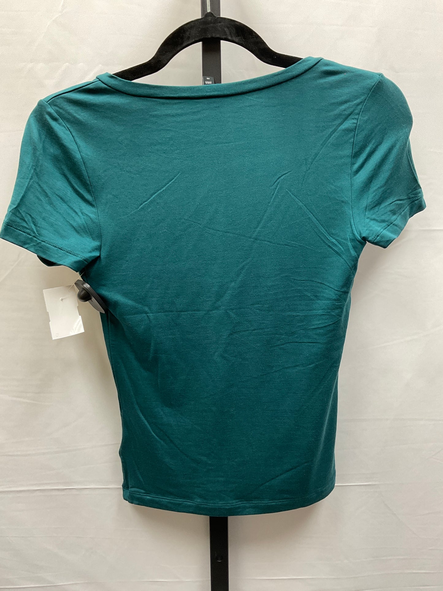 Teal Top Short Sleeve Basic Express, Size Xs