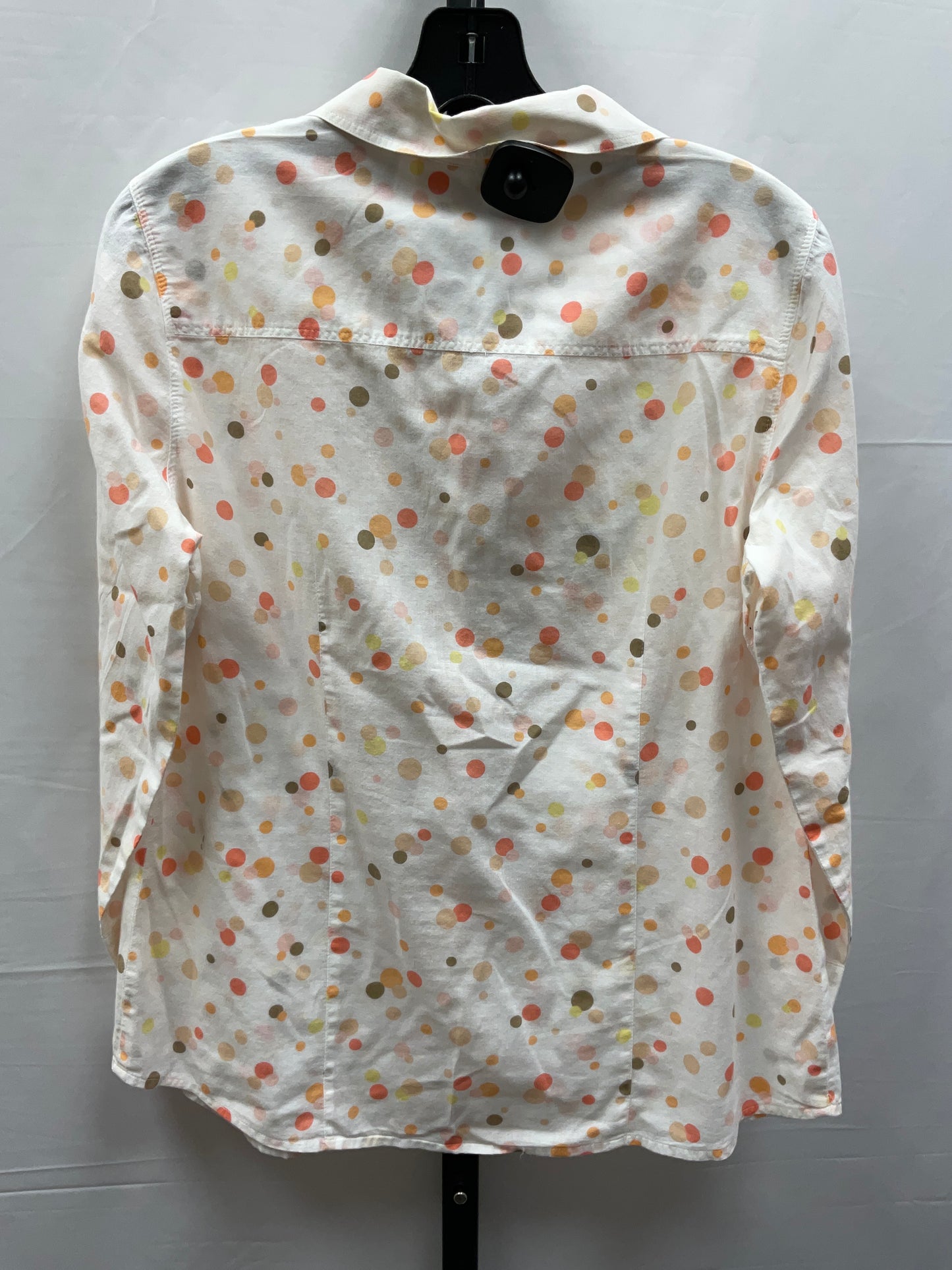 Polkadot Pattern Top 3/4 Sleeve Clothes Mentor, Size M