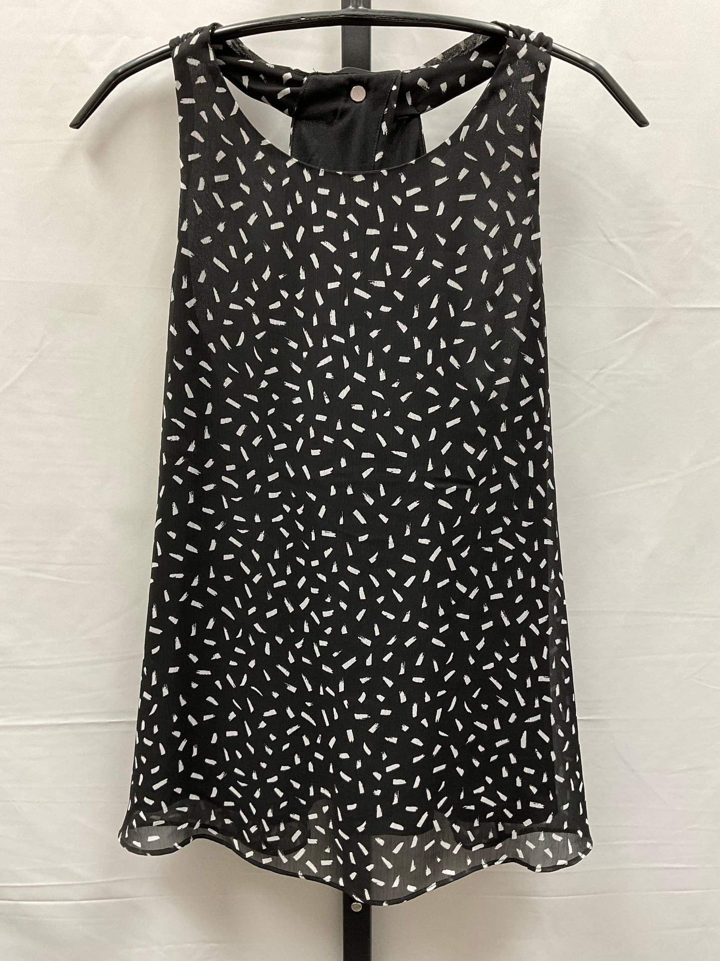 Black & White Top Sleeveless Banana Republic, Size Xs