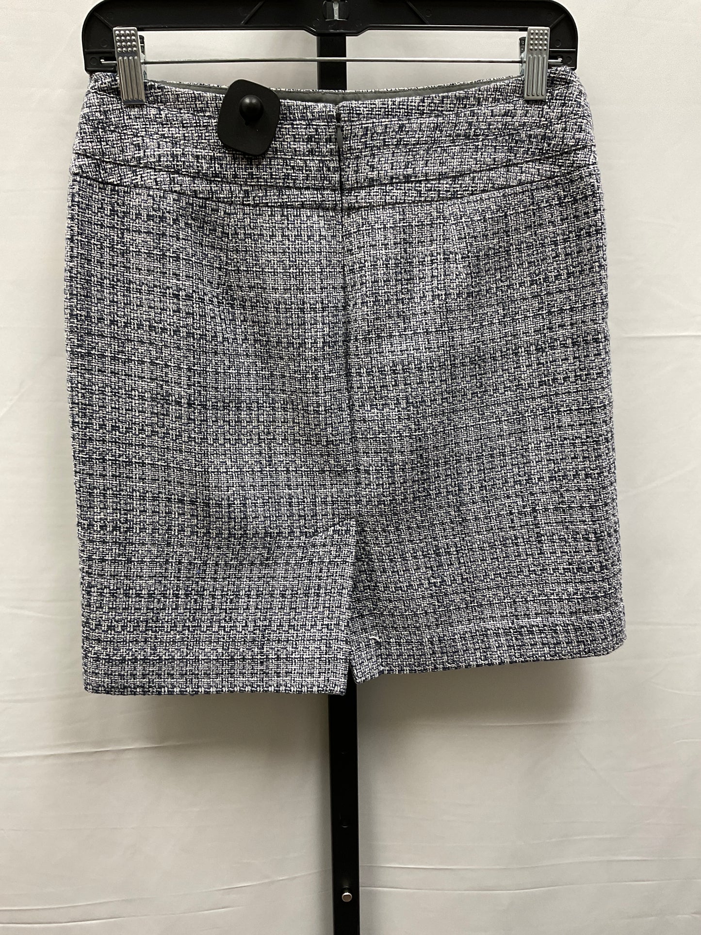 Skirt Mini & Short By Loft In Blue & Grey, Size: 2