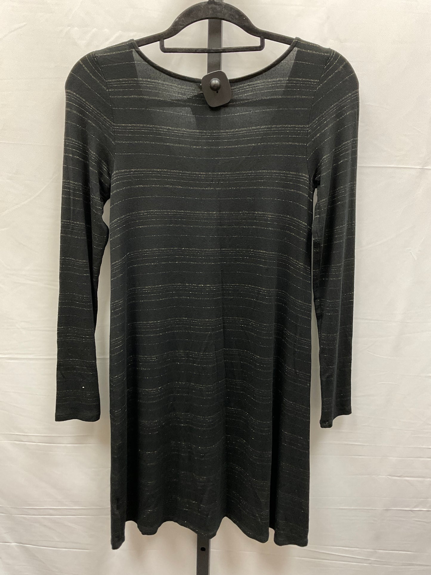 Black & Gold Dress Casual Short American Eagle, Size Xs