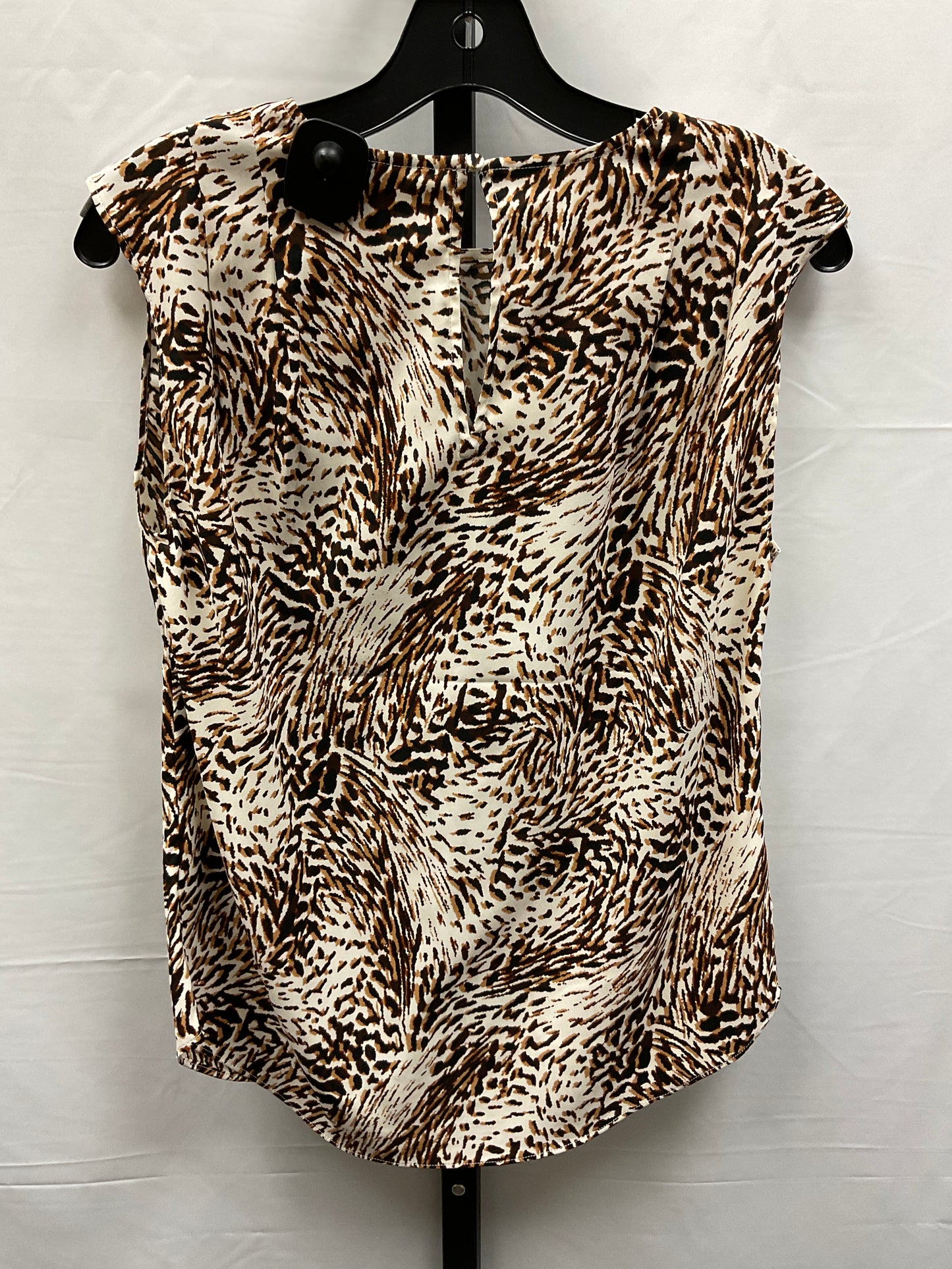 Animal Print Top Sleeveless Express, Size Xs