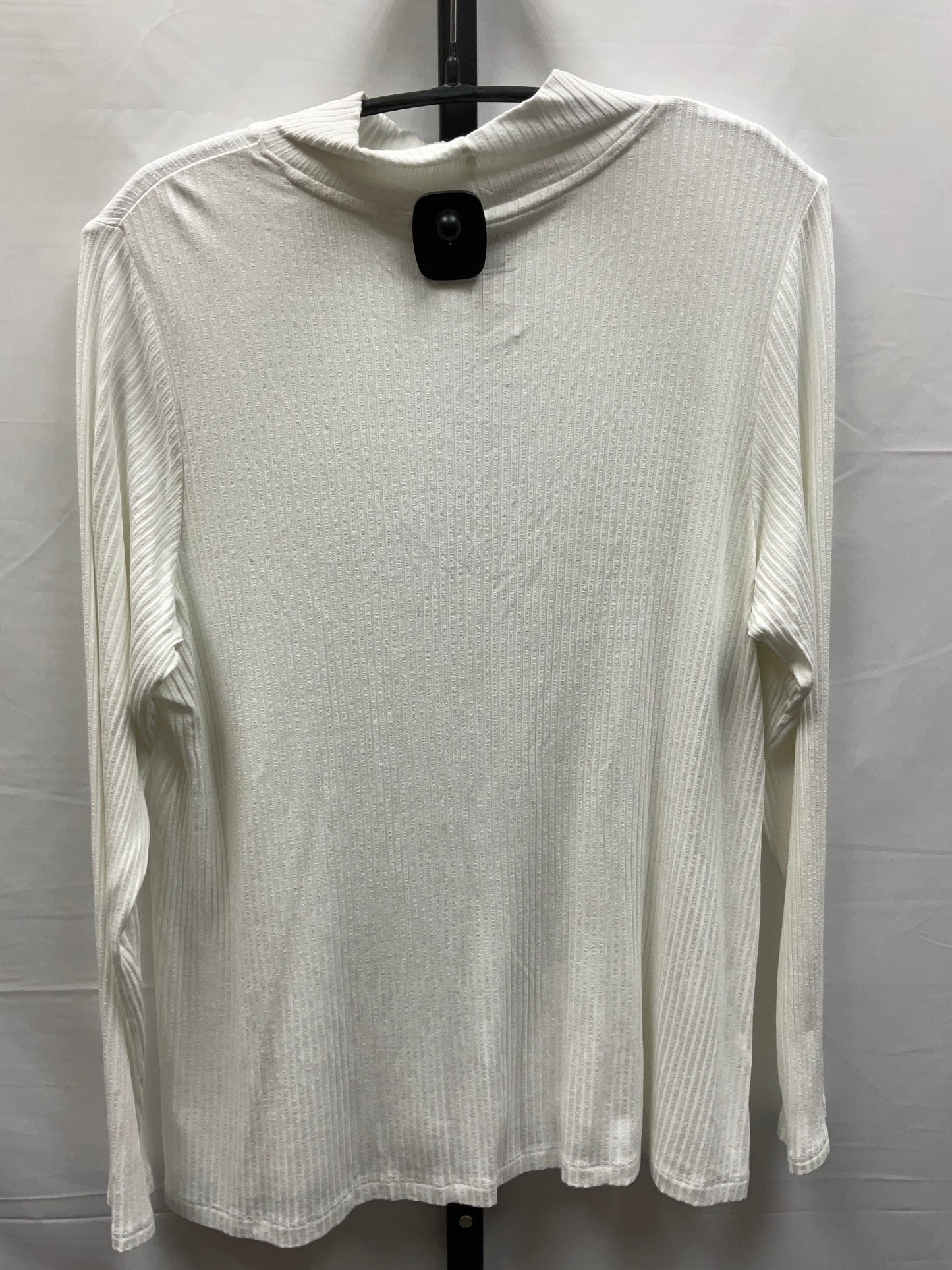 White Top Long Sleeve Rachel Zoe, Size 1x