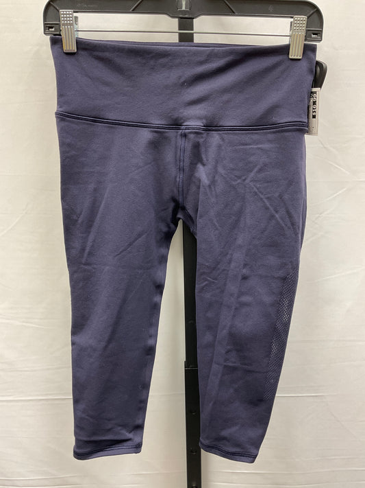 Navy Athletic Leggings Capris Lululemon, Size 8