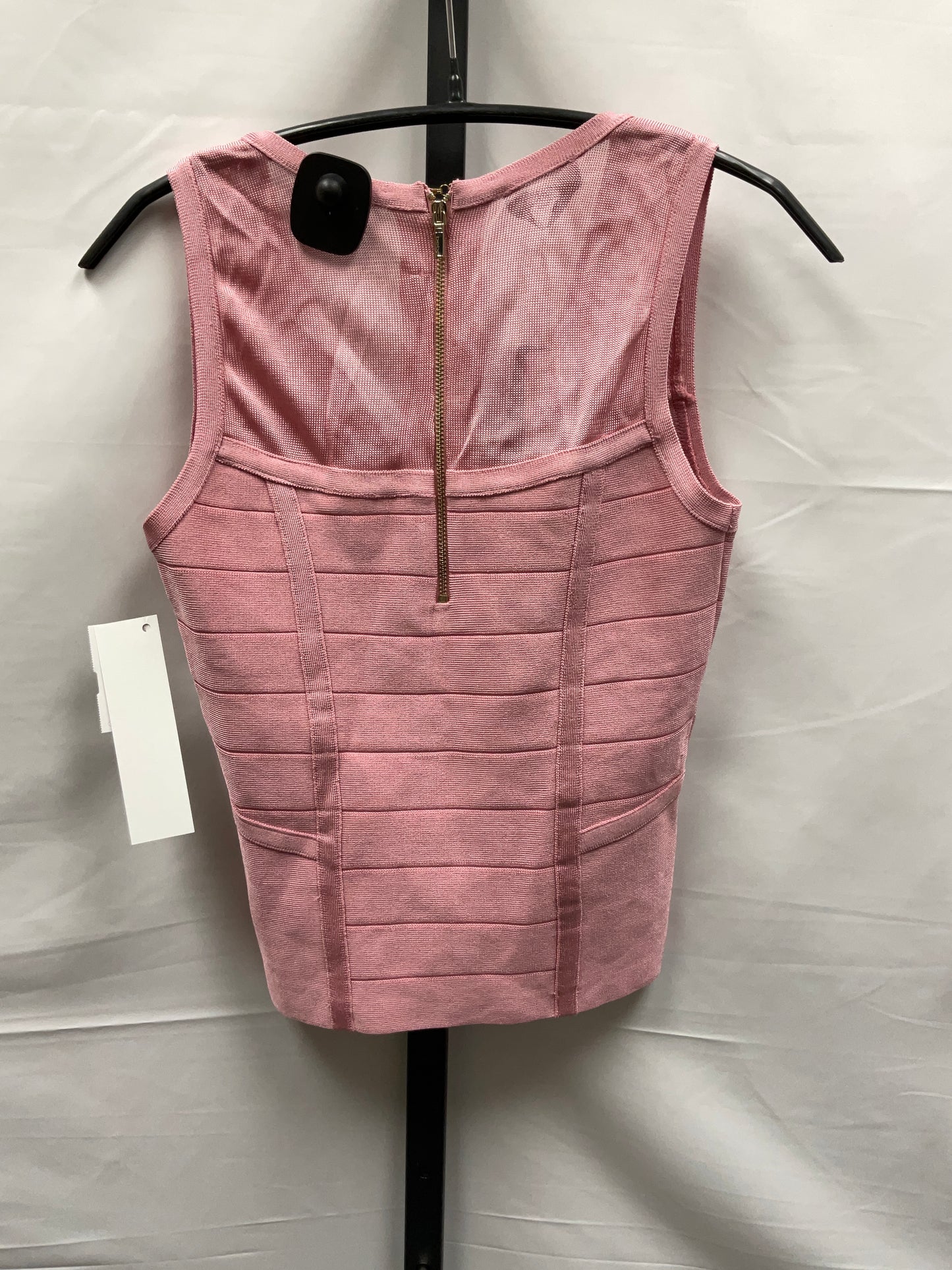 Pink Top Sleeveless Bebe, Size Petite   S