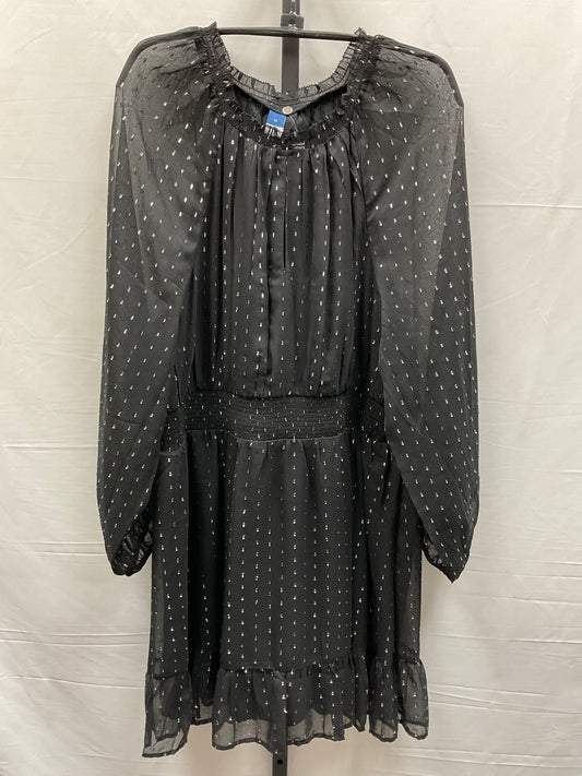 Black Dress Casual Midi Old Navy, Size Xl