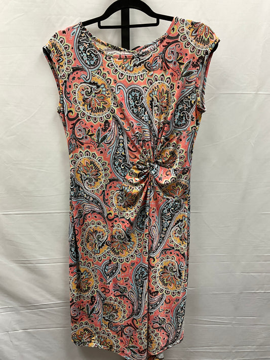 Multi-colored Dress Casual Midi Dressbarn, Size S