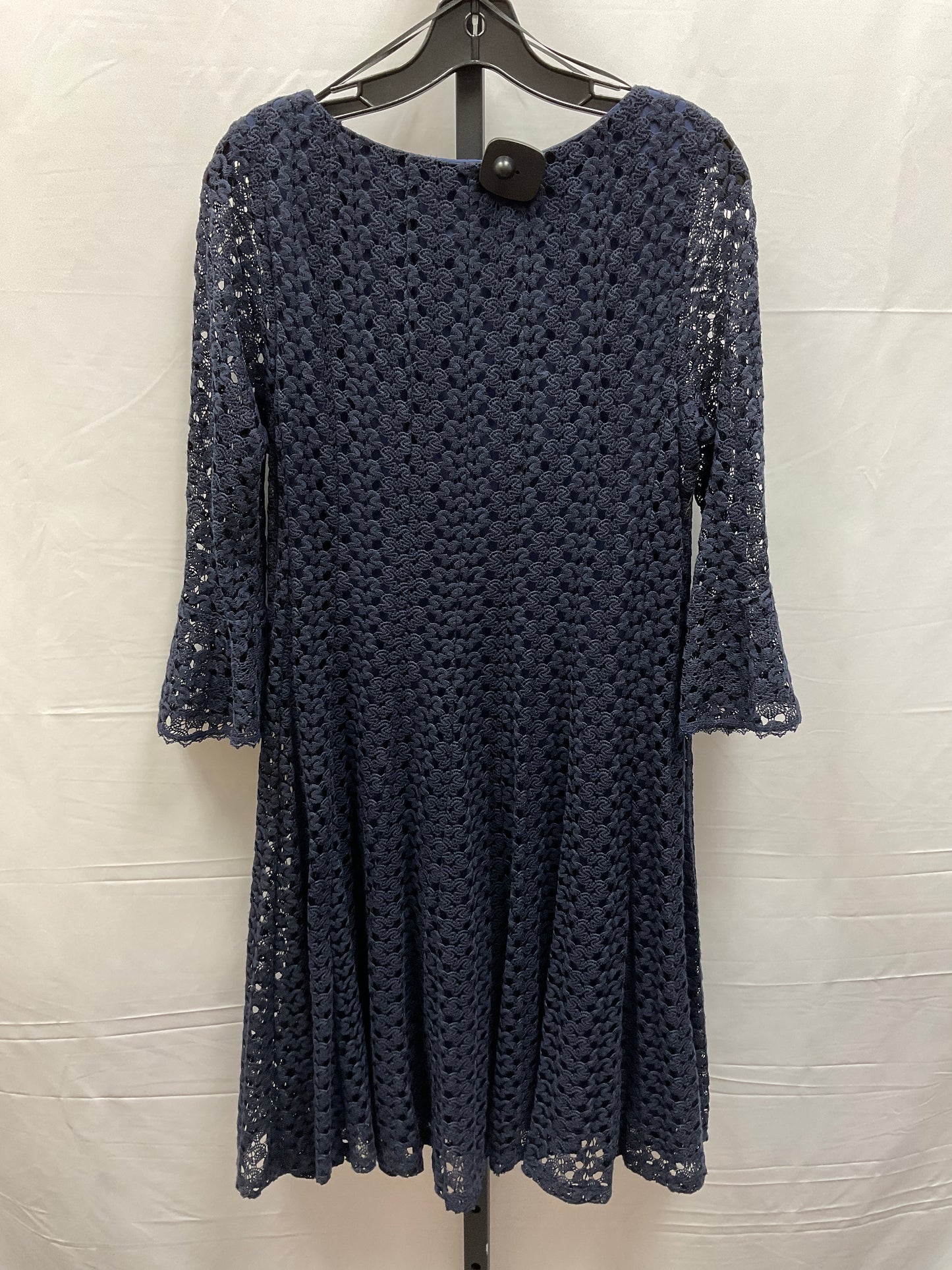 Navy Dress Casual Midi Roz And Ali, Size M