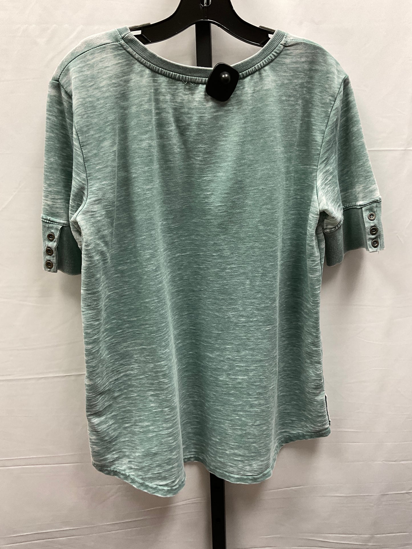 Green Top Short Sleeve Jane And Delancey, Size L