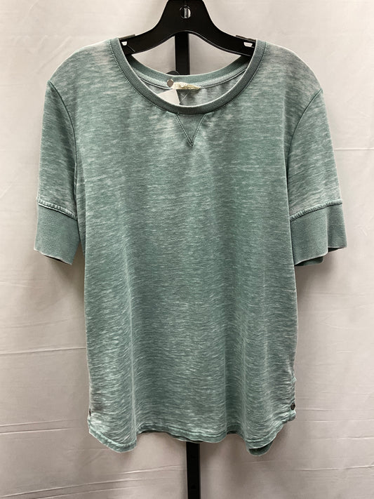 Green Top Short Sleeve Jane And Delancey, Size L