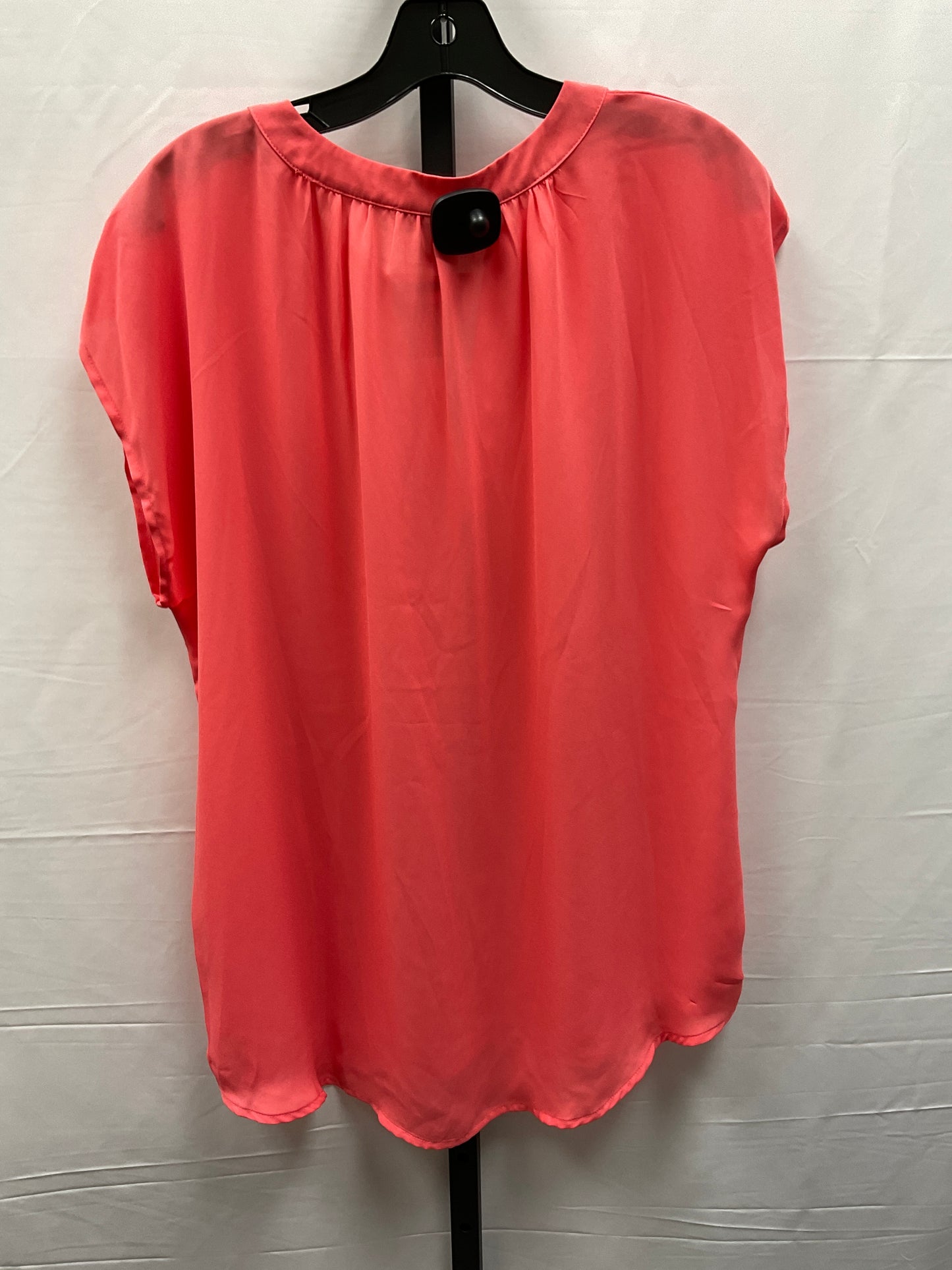 Coral Top Short Sleeve Roz And Ali, Size 1x