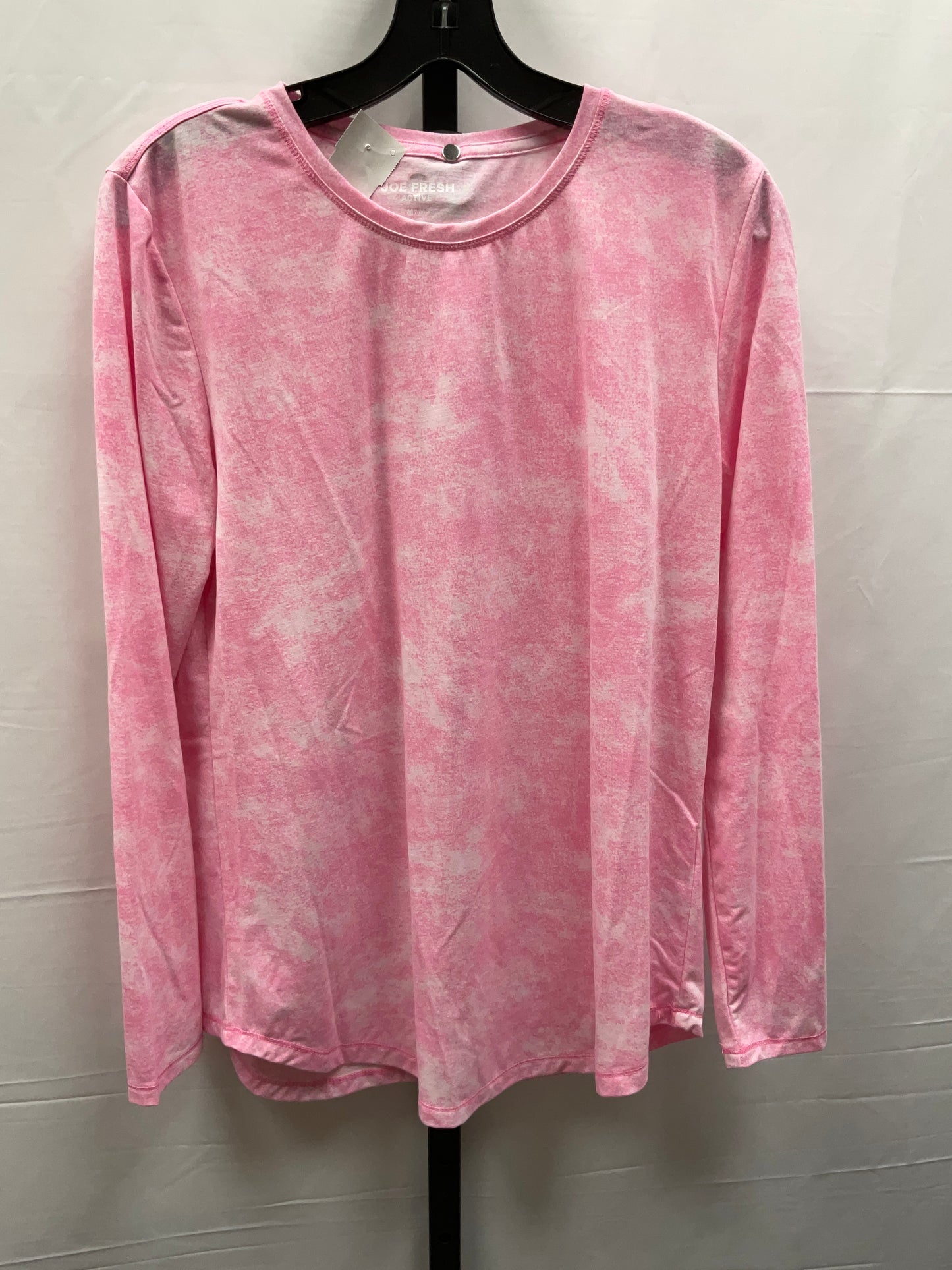 Top Long Sleeve By Joe Fresh In Pink, Size: M