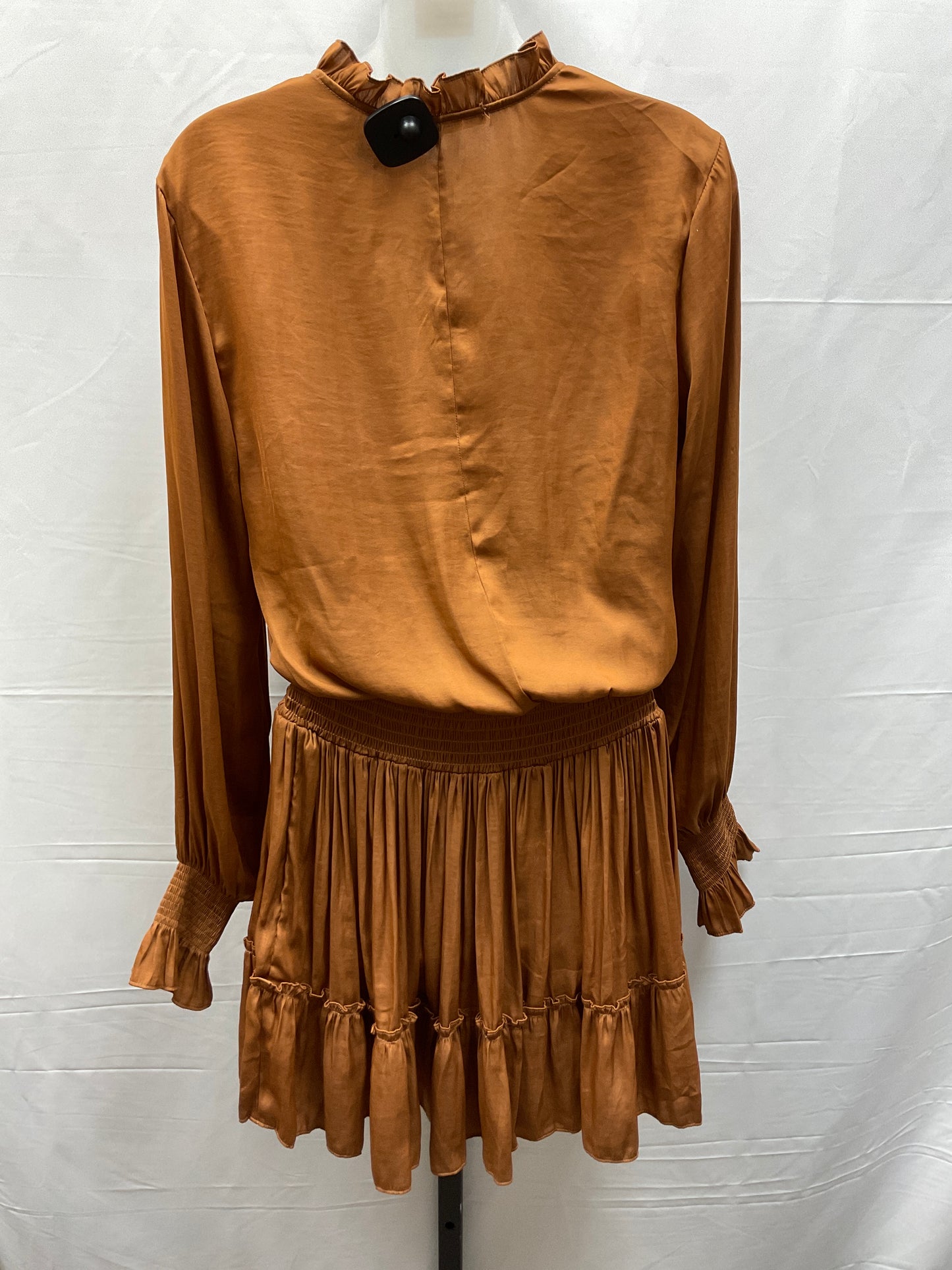 Dress Casual Midi By Mustard Seed In Brown, Size: S