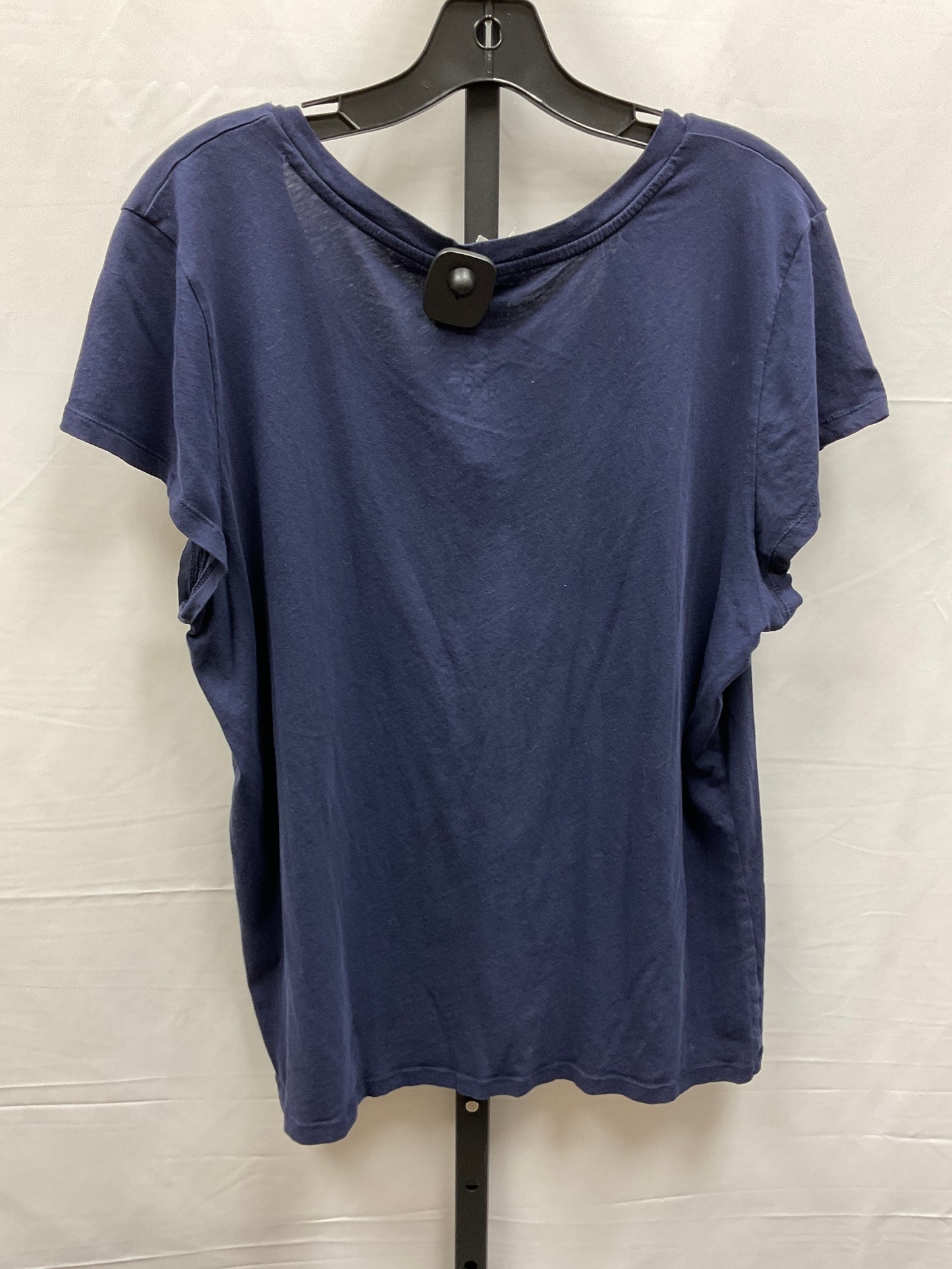 Top Short Sleeve Basic By Gap In Navy, Size: Xl