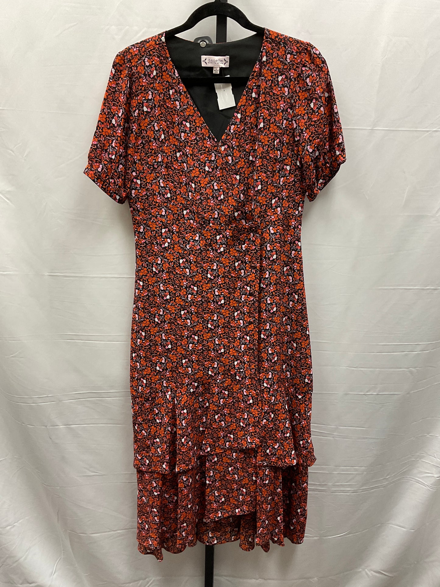 Dress Casual Maxi By Nanette By Nanette Lepore In Floral Print, Size: M