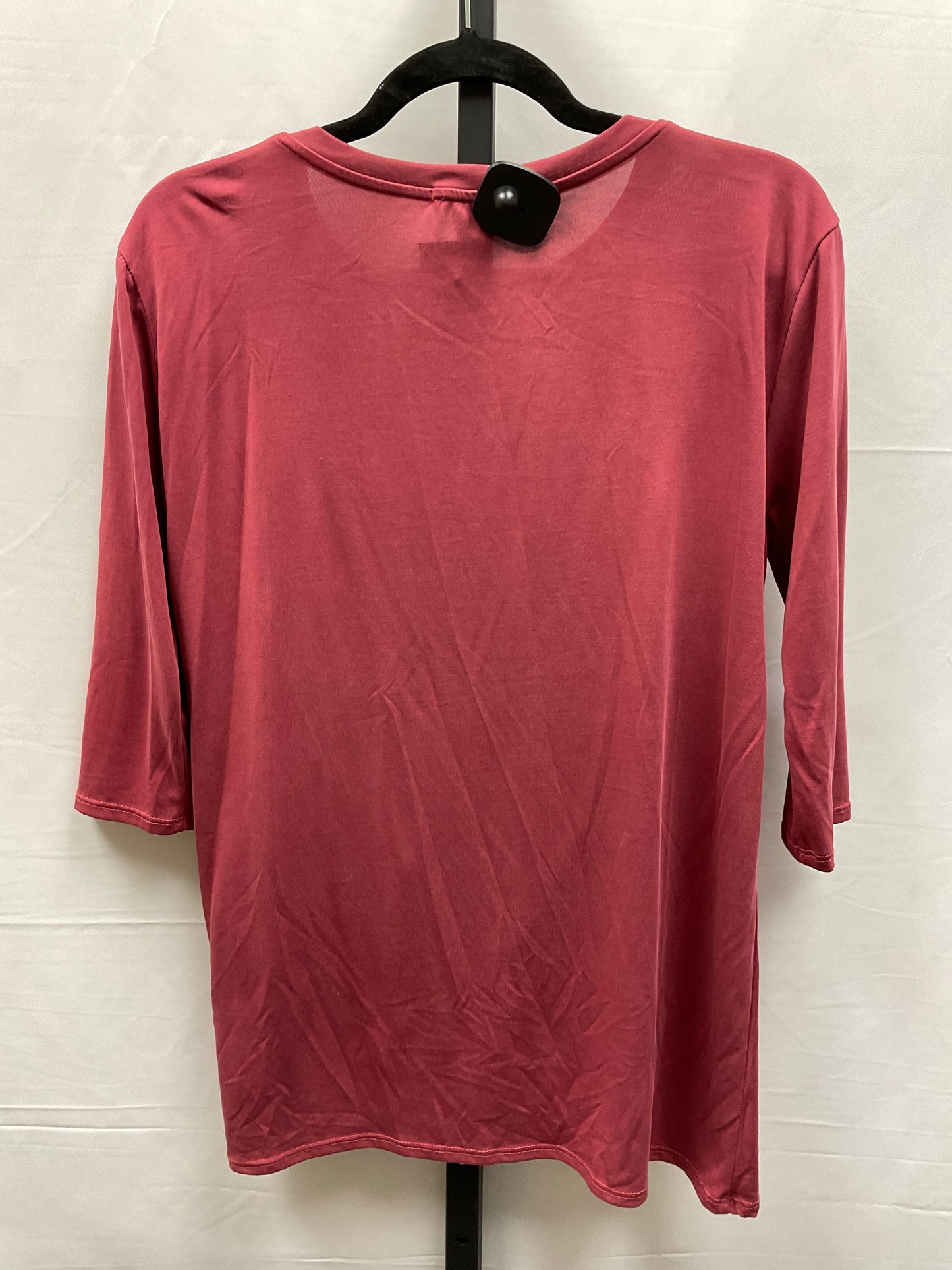 Top Short Sleeve By Clothes Mentor In Red, Size: S