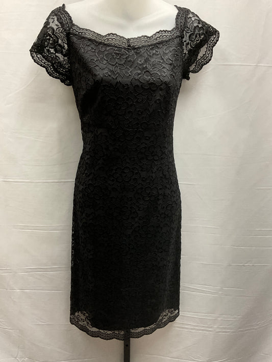 Dress Party Midi By Worthington In Black, Size: S