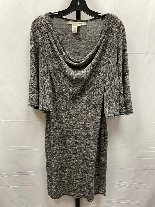 Dress Casual Midi By Max Studio In Grey, Size: M