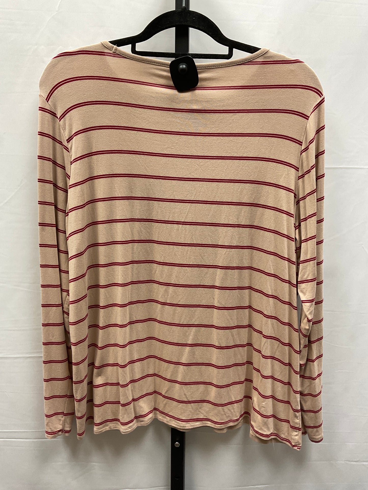 Top Long Sleeve By Old Navy In Striped Pattern, Size: L