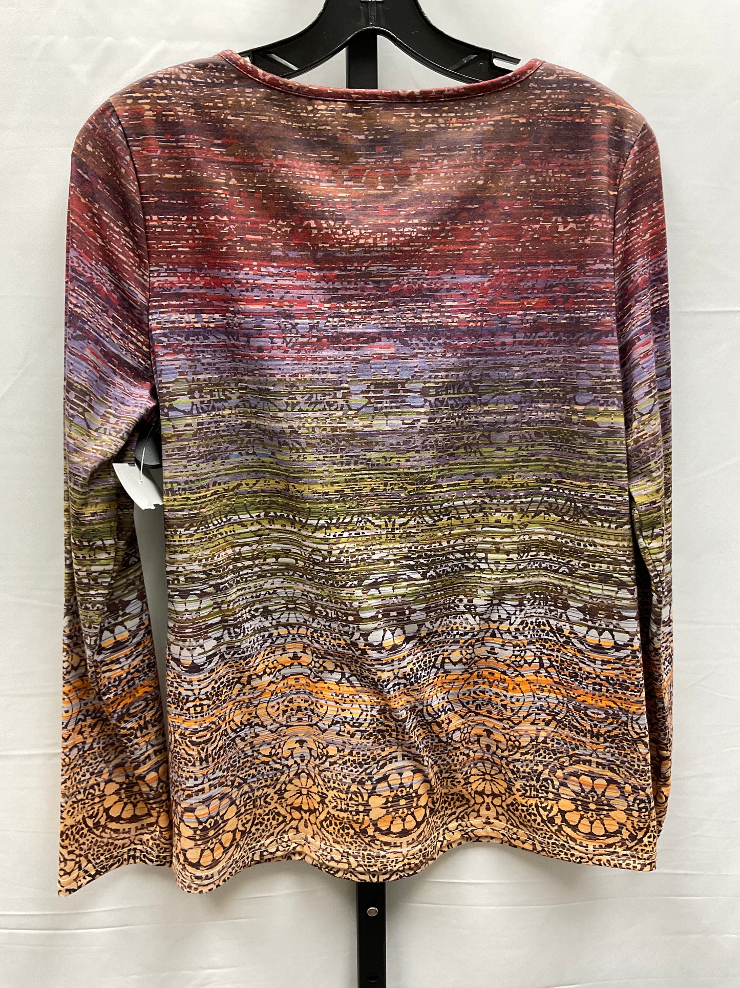 Top Long Sleeve By Clothes Mentor In Multi-colored, Size: S