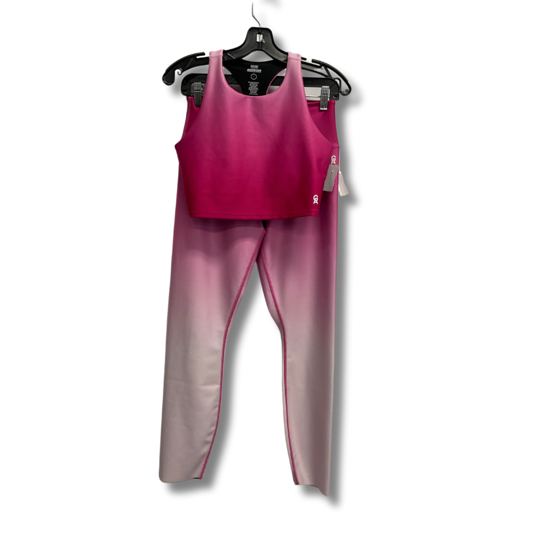 Athletic Pants 2pc By Good American In Ombre Print, Size: Xs