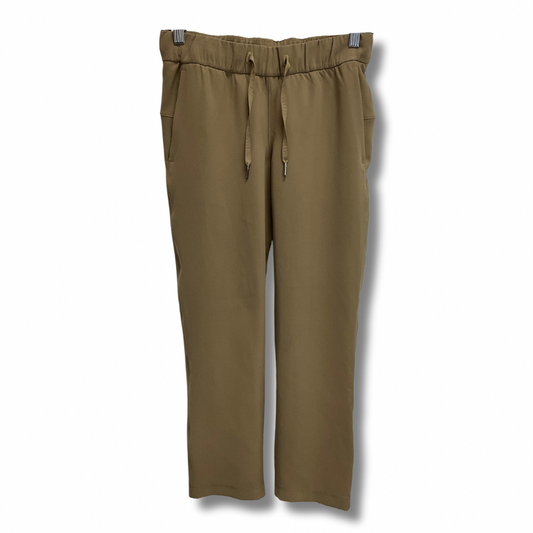 Athletic Capris By Lululemon In Brown, Size: 4