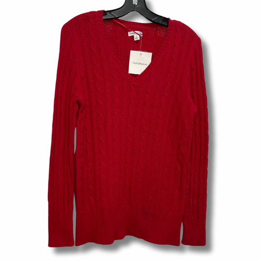 Sweater By Croft And Barrow In Red, Size: S