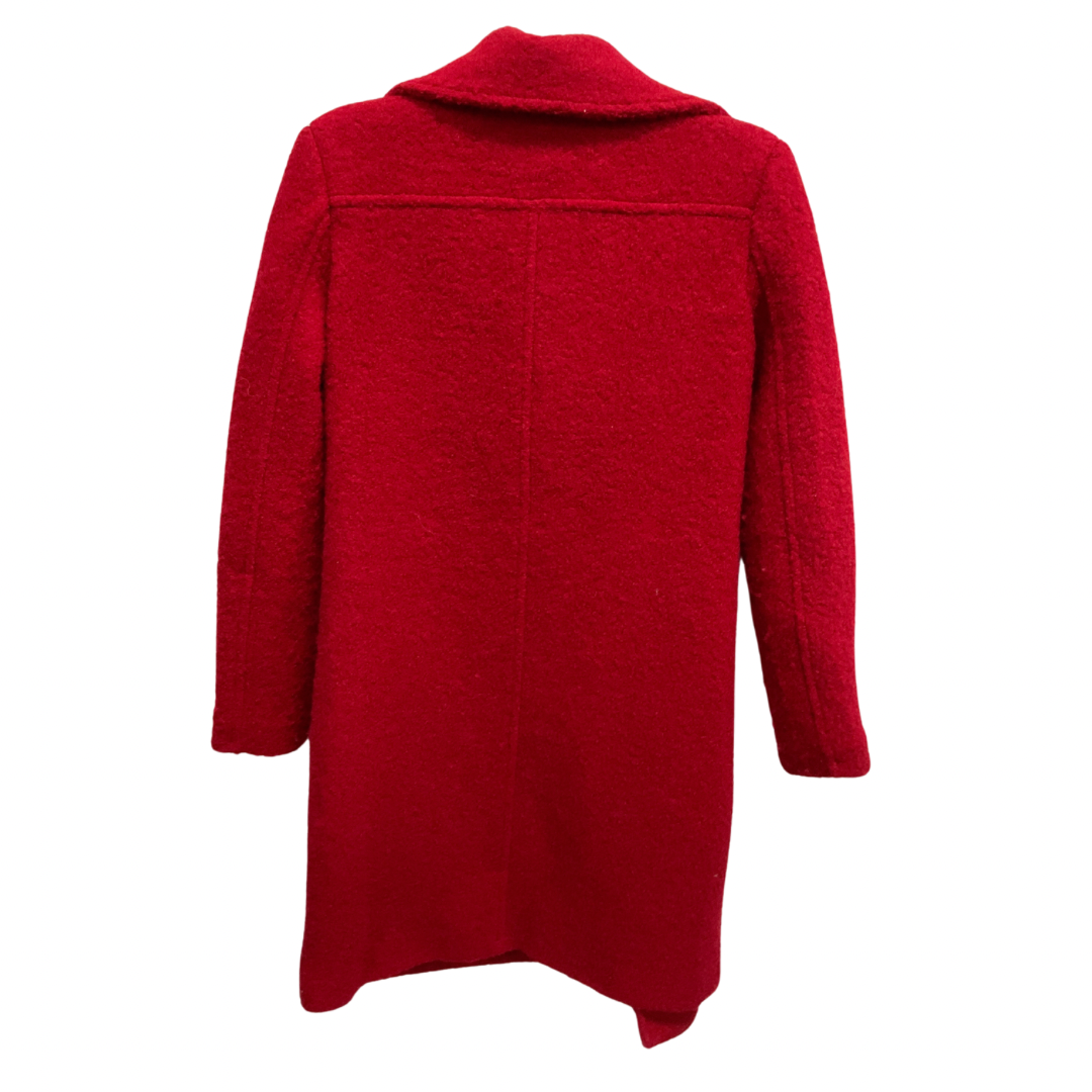 Coat Wool By Glamorous In Red, Size: S