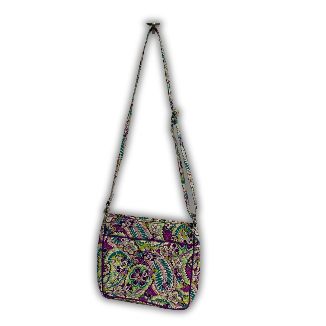 Crossbody Designer By Vera Bradley, Size: Medium