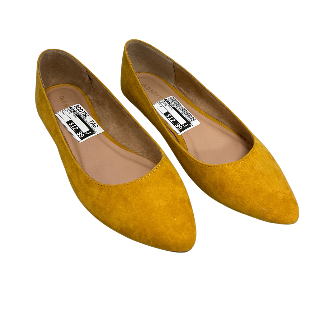 Shoes Flats By Old Navy In Yellow, Size: 9