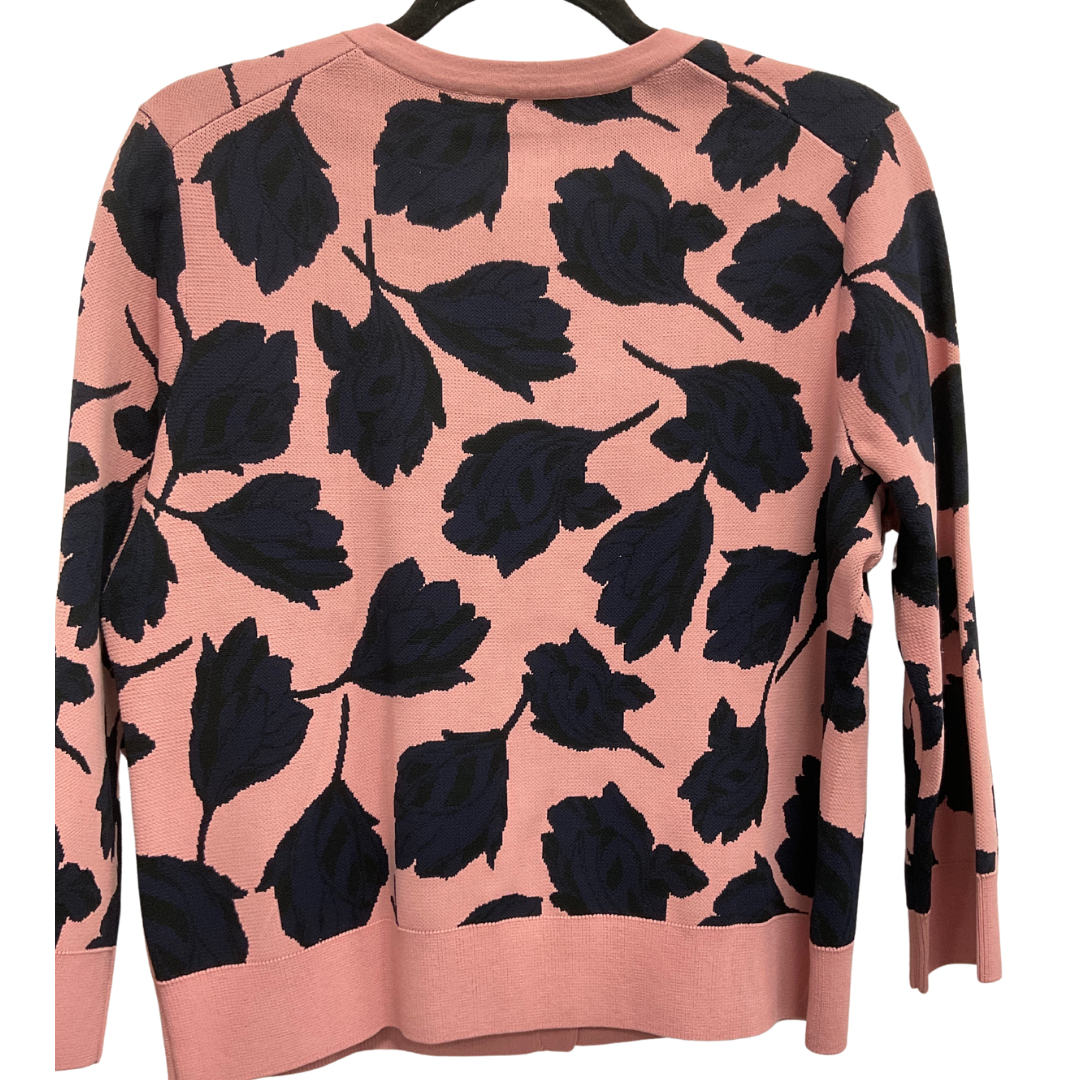 Cardigan By Ann Taylor In Black & Pink