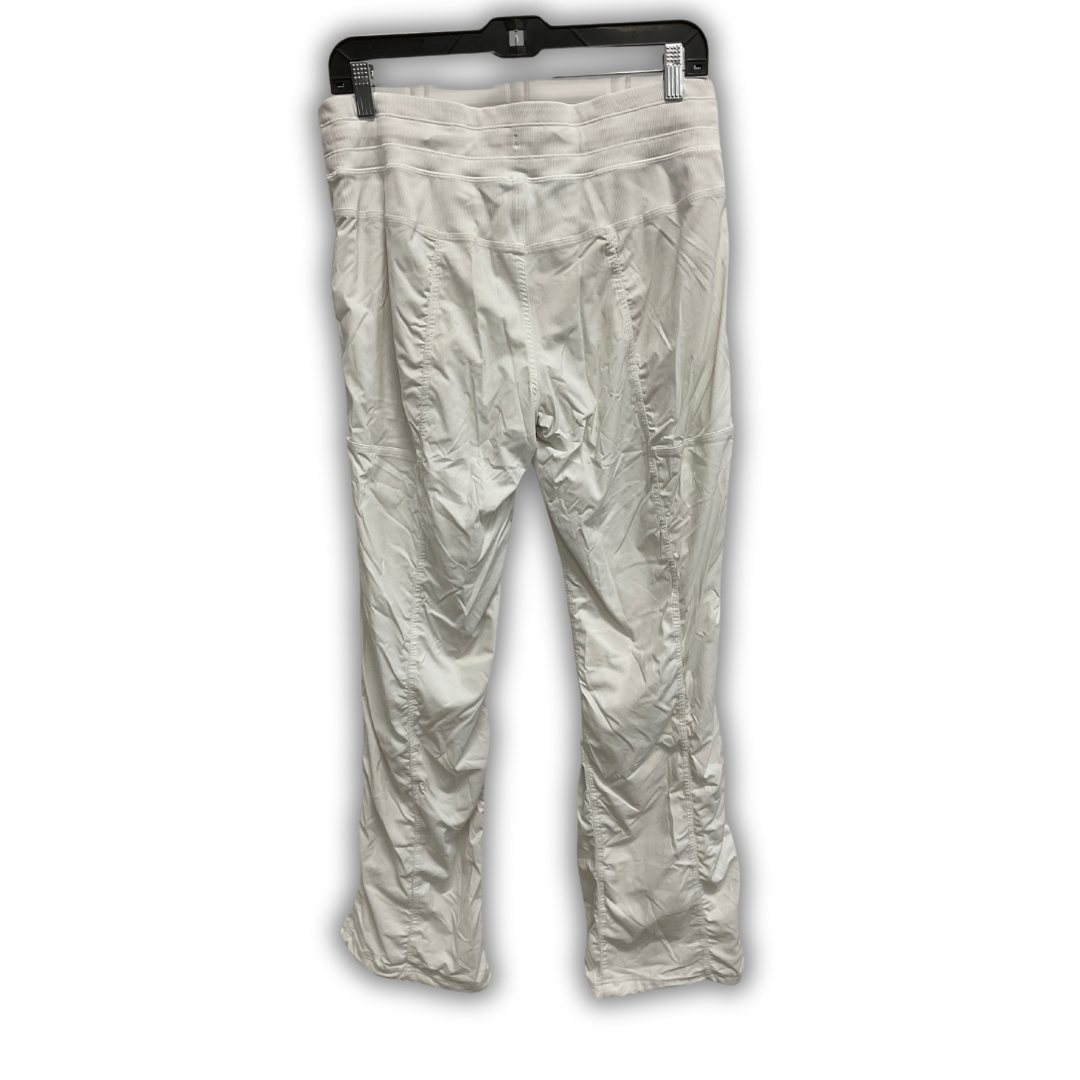 Athletic Pants By Lululemon In White, Size: M