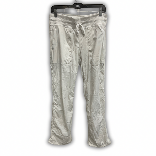 Athletic Pants By Lululemon In White, Size: M