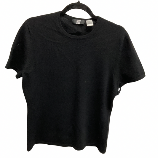 Sweater Cashmere By Saks Fifth Avenue In Black, Size: Xl