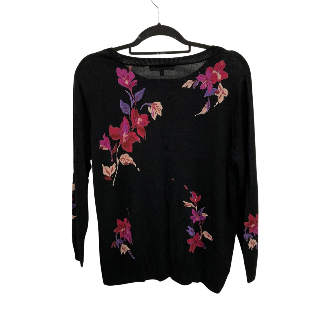 Sweater By Daniel Rainn In Floral Print, Size: 2x