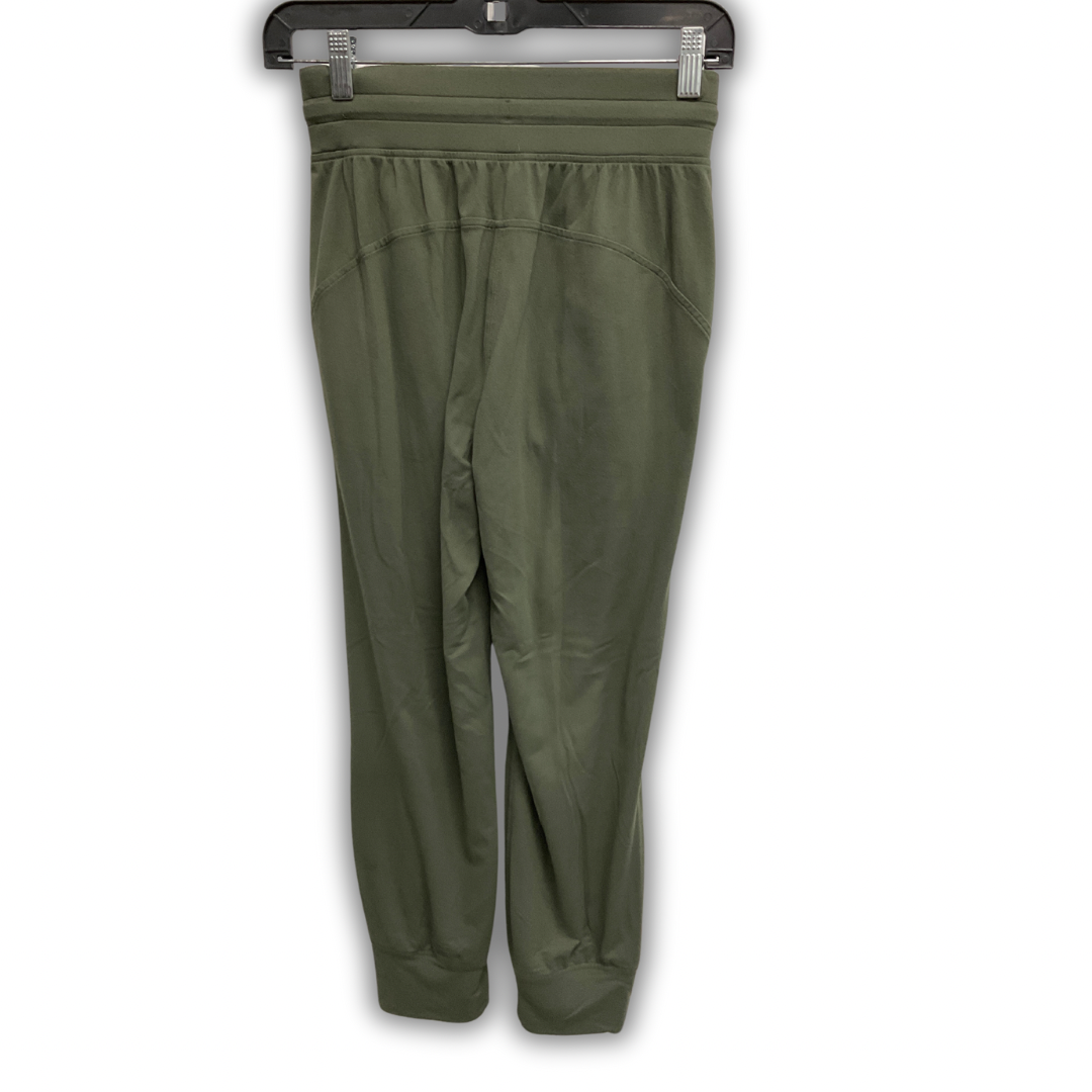 Athletic Pants By Lululemon In Green, Size: Xs