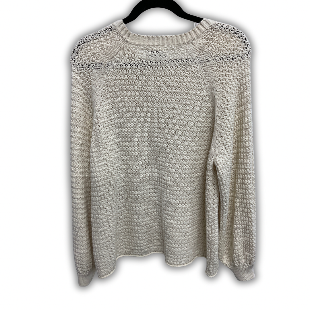 Sweater By Sonoma In Beige, Size: L