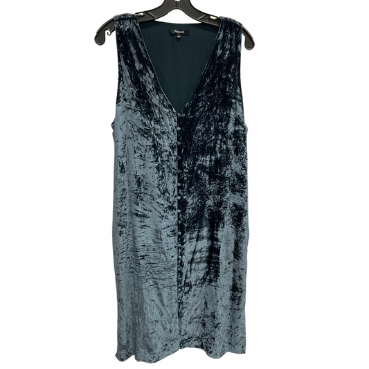 Dress Casual Midi By Madewell In Blue, Size: L