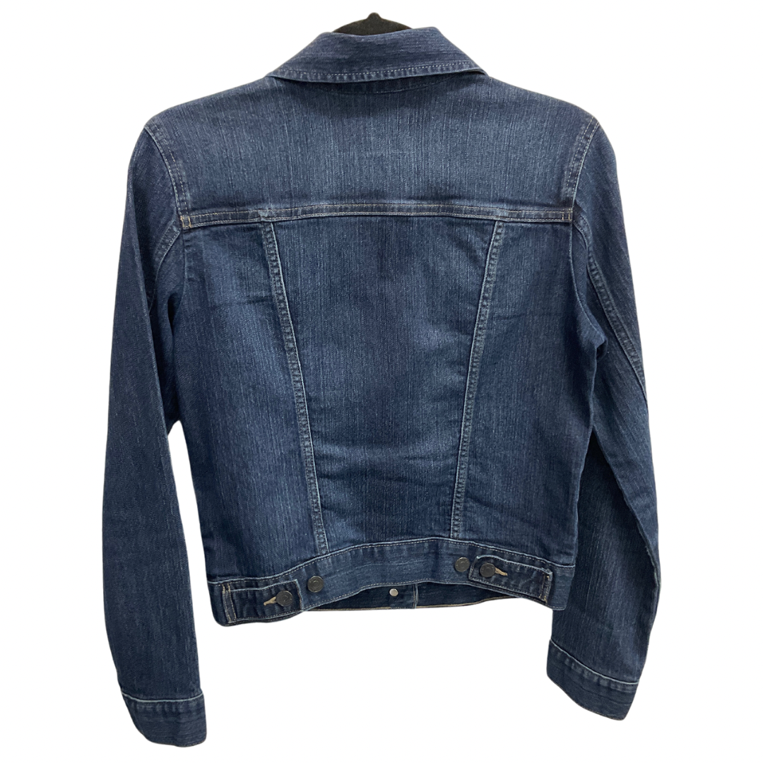 Jacket Denim By Banana Republic In Blue Denim, Size: S