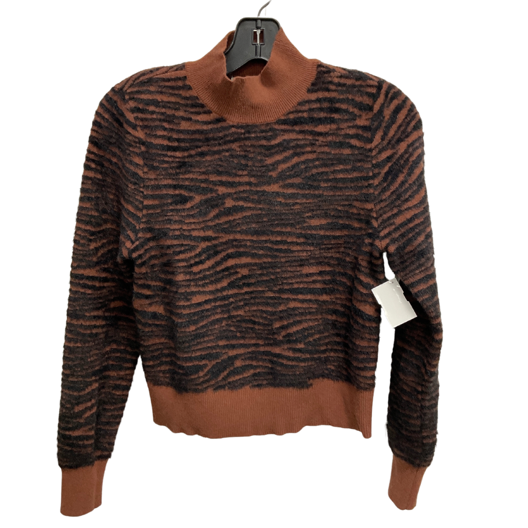 Sweater By Express In Black & Brown, Size: S