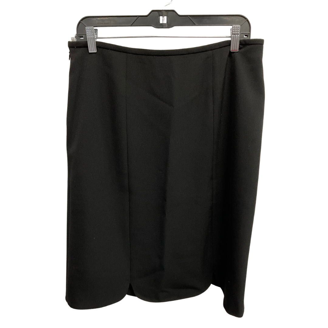 Skirt Midi By Kasper In Black, Size: 8