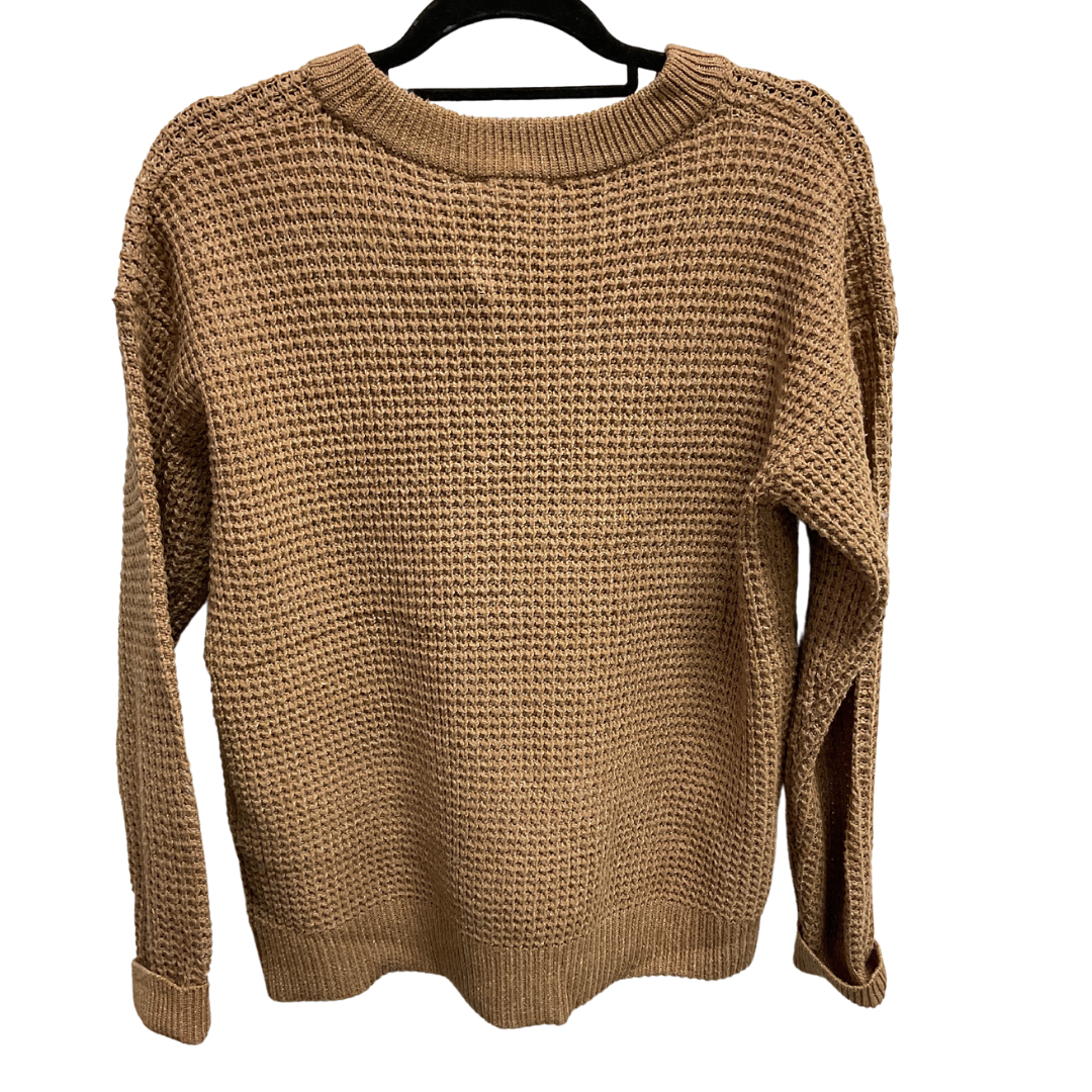 Sweater By Time And Tru In Tan, Size: M