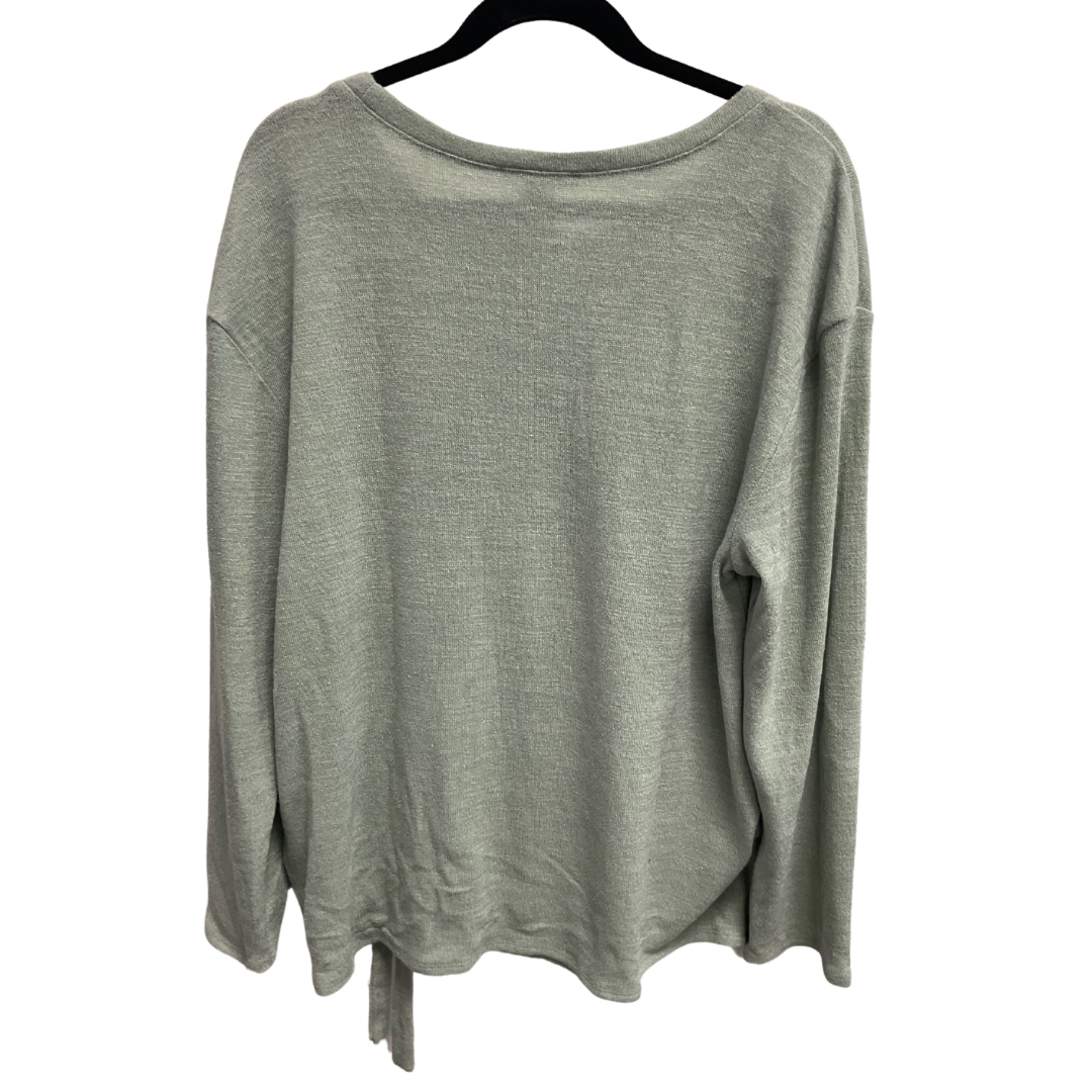 Sweater By Inc In Green, Size: Xxl