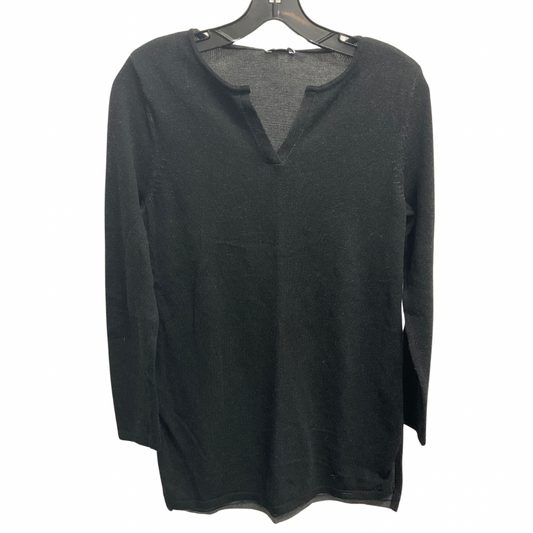 Top Long Sleeve By J. Jill In Black, Size: Xs