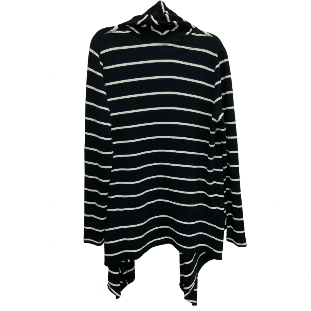 Cardigan By Lauren By Ralph Lauren In Black & White, Size: L