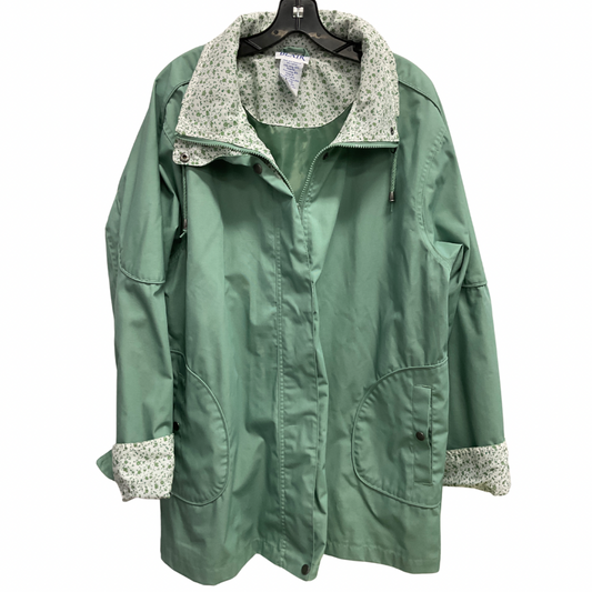 Coat Other By Blair In Green, Size: Xl